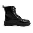 thumbnail image 4 of Botin Niña Bolsita Charol Negro Tendencia Comodas 18-21 negro 20, 4 of 6