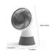 thumbnail image 3 of Ventilador, ventilador de techo, ventilador de escritorio, ventilador portátil, molino de viento plegable de verano, carga USB, pequeño ventilador de escritorio para estudiantes, oficina, ventilador d, 3 of 5