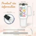 thumbnail image 3 of Personalized Mothers Day Birthday Gifts For Grandma From Grandkids, Custom Grandmas Garden Tumbler With Names, 40 Oz Travel Coffee Tumbler With Handle And Straw, Customized Gifts For Nana Women, 3 of 6