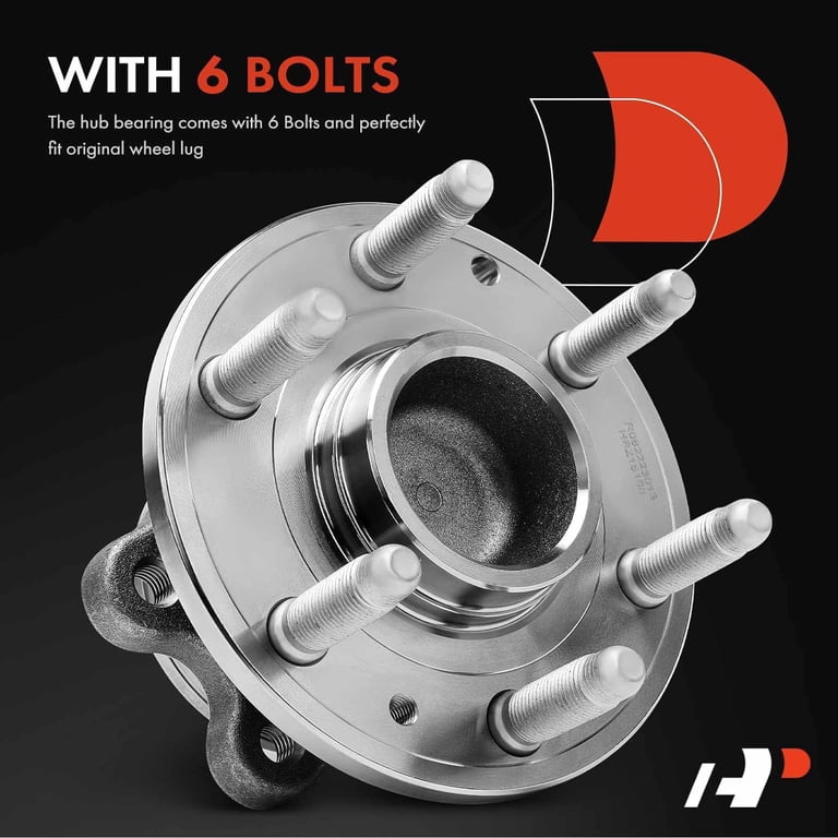 ECCPP 2pcs Front Wheel Hub Bearing Assembly 515121 for