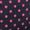 Navy Pink Dots, variant on Eastsport Unisex Dome Backpack with Bonus Pouch, Rose Print