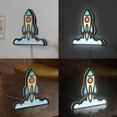 thumbnail image 2 of Rocket LED Lightbox - Space Ship Launch Startup Business Decor, Custom Led Sign for Home Office Shop Decor (Height 8 inch, 20cm), 2 of 9