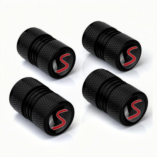 Tapas De Vástago De Válvula De Neumático De Rueda De Coche Compatibles Con La Cubierta De Tapas De Aire De Neumáticos De Moda Mini Cooper S