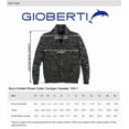 thumbnail image 4 of Gioberti Boy's 100% Cotton Knitted Shawl Collar Cardigan Sweater, 4 of 4