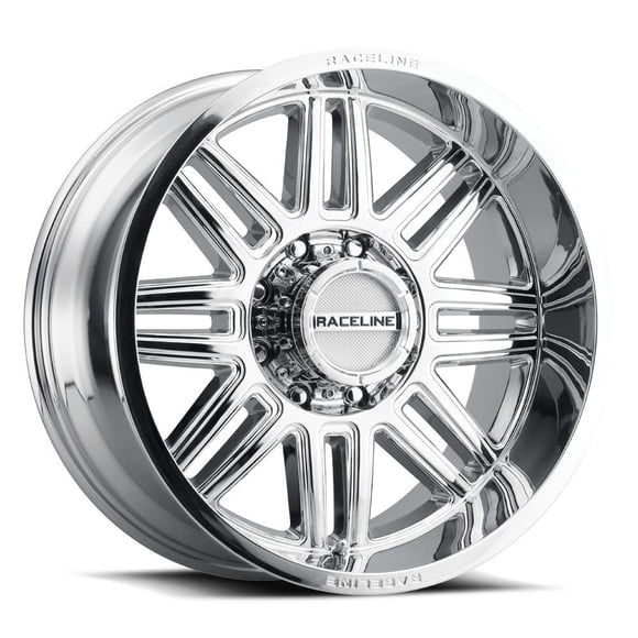 Raceline Wheels 948C SPLIT Wheel Chrome 20X12"8X170 Bolt Pattern -44mm Offset/(4.75"B/S) Split Spoke Aluminum Passenger Car Wheels, Full Size Replacement Chrome Car Rims