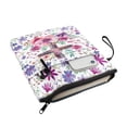 thumbnail image 3 of HELLHERO Zipper Bag, 1pcs Polyester Fabric Washable Protector Wrap Bag for Hardcover Notebook Bible Journal, 11.42 x 8.66 Inch Cross Multicolored, 3 of 8