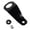 Black, variant on Aluminum Radiator Bracket Improved Cooling Performances Secure Fitment Radiator Support Bracket