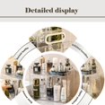 thumbnail image 3 of shiyou-Display Stands, Perfume Organizer Cologne Stand Makeup Organizer Bathroom Organizer Countertop Tiered Tray Stand for Spice Rack Cupcake Dessert Risers Display Shelf Transparent, 3 of 4