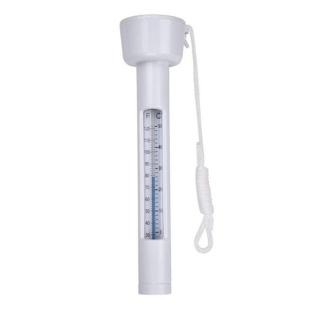 Large floating pool thermometer, water thermometer, with rope, suitable