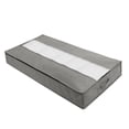 thumbnail image 4 of Bolsa de almacenamiento de colchas debajo de la cama Contenedores de almacenamiento plegables con cremallera Bolsa contenedora gruesa Gris oscuro, 4 of 8