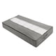 thumbnail image 4 of Bolsa de almacenamiento de colchas debajo de la cama Contenedores de almacenamiento plegables con cremallera Bolsa contenedora gruesa Gris oscuro, 4 of 8