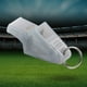 thumbnail image 4 of Silbatos de árbitro Silbato de plástico para entrenamiento de competición de árbitros Gris, 4 of 4