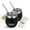 Black, variant on Yerba Mate Cup Set 8oz, Red