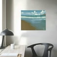 thumbnail image 4 of MLJA 107 Bible Verse Inspirational Wall Art - Christian Religious Decor on Abstract Watercolor Landscape Scenes. ‘He Stilled the Storm to a Whisper, of the Sea Were Hushed.’, 4 of 5