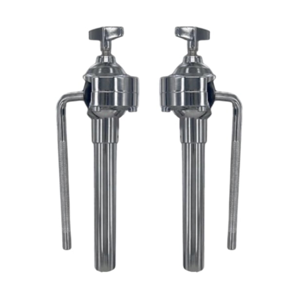 Soporte de platillo de 2pcs, abrazadera larga de bola de brazo, , con bola omni universal, soporte de tom de soporte de soporte de soporte para