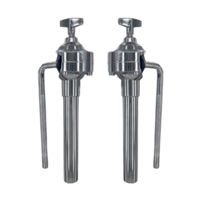 Soporte de platillo de 2pcs, abrazadera larga de bola de brazo, , con bola omni universal, soporte de tom de soporte de soporte de soporte para