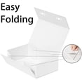 thumbnail image 5 of White Gift Box, 9.5x6x3'' Gift boxes for Presents with Lids Magnetic Closure Rectangle Collapsible for Bridesmaid Proposal Box, Wedding, Christmas, Halloween, Birthday Gift Packging, 5 of 8
