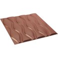 thumbnail image 6 of Ekena Millwork 19 5/8"W x 19 5/8"H Ariel EnduraWall Decorative 3D Wall Panel, Universal Pearl Metallic Champagne Pink (Covers 2.67 Sq. Ft.), 6 of 6