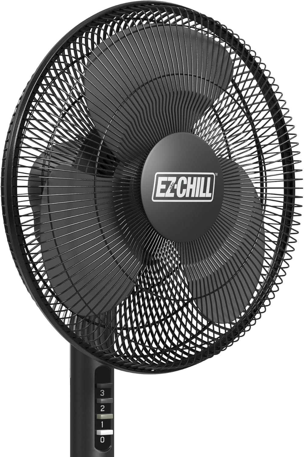 EZ-Chill 16” Oscillating 3-Speed Pedestal Fan