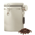 thumbnail image 1 of 1800ML Stainless Steel Coffee Canister Airtight Container with Date Tracker Measuring Spoon Freshness Lock Kitchen C, 1 of 10