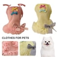 thumbnail image 6 of Mosey Stylish Pet Dress High Elasticity   for Festival   Bowknot Pattern, 6 of 7