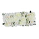 thumbnail image 1 of Arco de bricolaje Fila de flores Flores de rosas artificiales Telón de fondo floral Panel de flores de la boda Flores citadas para el salón de Blanco Soledad Paneles de pared de flores, 1 of 10