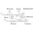 thumbnail image 2 of PDD 4 Front Rail STD Idler Wheels Kit for Snowmobile SNO-JET Astro SS 1975-1976, 2 of 2