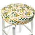 thumbnail image 3 of Fotbe Lemon Stool Covers Round,Waterproof Round Bar Stool Covers Bar Chair Covers Washable Stool Cushion Slipcover for 12-14 Inch Chair-13 inch, 3 of 7