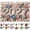 Flowers, variant on FLOPESN 2027 Diamond Art Wall Calendar, Flowers Design 6.7x9.8in, Creative Horizontal Paper Calendar for Home Office Decor