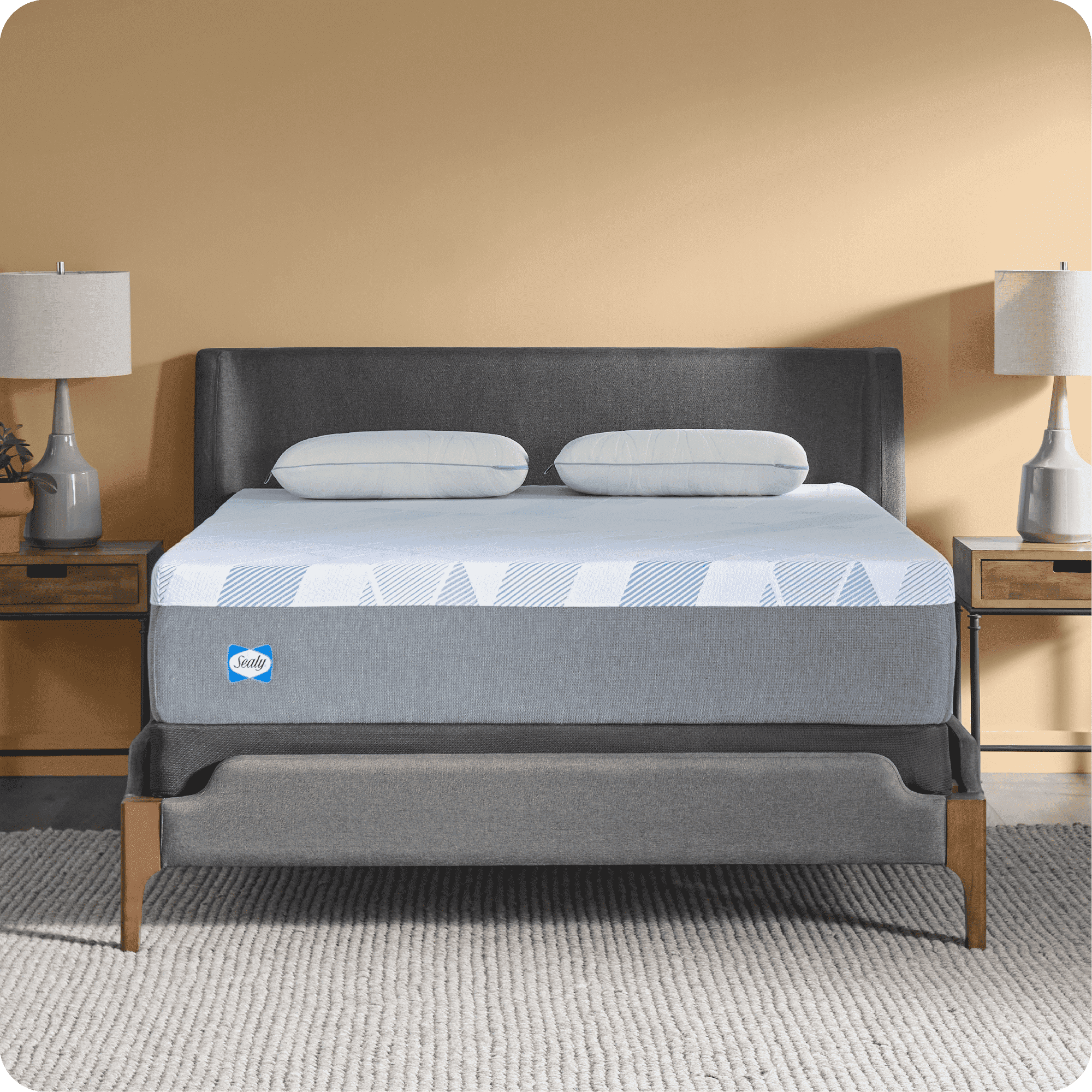 Sealy Dreamlife 12” Full Gel Memory Foam Mattress-in-a-Box, Adult