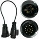 thumbnail image 5 of Adaptador de cable para remolque Dinheiro 12 V de 7 a 13 pines, conector de cable, enchufe y toma de barra de tracción, conector de remolque, 5 of 5
