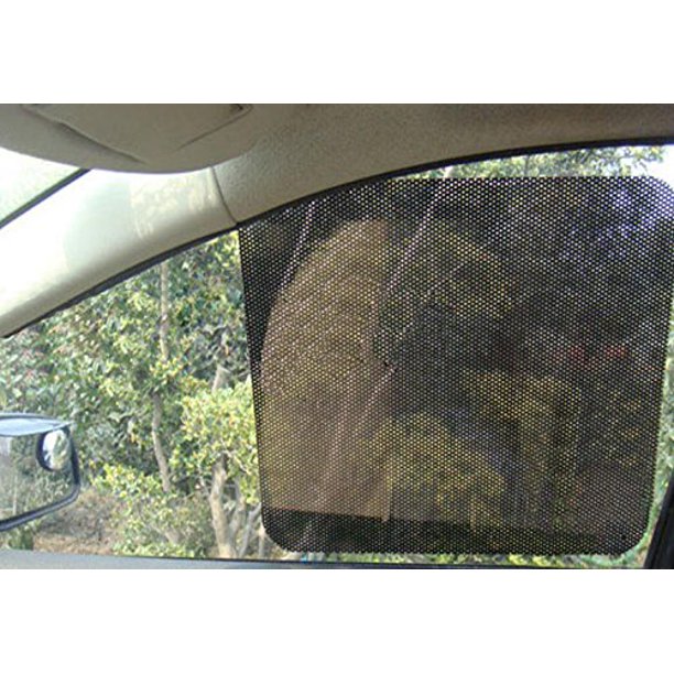 Wellco Car Side Window Sunshade Sticker 2pc 25 Inchx16 5 Inch Uv Protection Car Side Window Film Car Window Sunshade Screen For Baby Walmart Com Walmart Com
