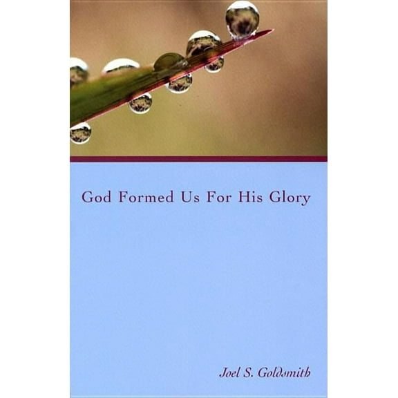 Letters God Formed Us for His Glory, (Paperback)