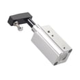 thumbnail image 2 of 1pcs QCKL50 QCKR50 Rotary Clamp Cylinders With Magnet Air Pneumatic Cylinder ,Double Acting, 2 of 6