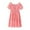 Orange, variant on Huowey Baby Girls Toddler Kids Neck Short Sleeve Casual Solid Color Maxi SunDress Birthday Dailywear, 3-4 Years