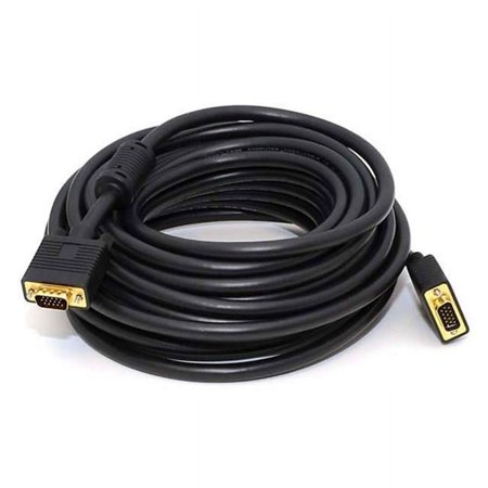 UPC: 0844660035909 | Monoprice 3590 35 ft. Super VGA M-M CL2 Rated For In-Wall Installation Cable  Gold Plated