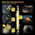 thumbnail image 4 of Wiher LED Work Light Bar, 3000LM LED Magnetic Light Bar with Hooks, 5200mAh Cordless Rechargeable Hood Light for Mechanic/Car Repairing/Garage/Emergency(Yellow), 4 of 7