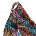 thumbnail image 5 of Abstract Lounger Chair Bag, Wavy Pattern of Diagonal Ornaments Stripes Raindrops and Circles, High Capacity Storage with Handle Container, Lounger Size, Charcoal Grey Multicolor, by Ambesonne, 5 of 5