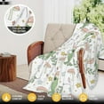 thumbnail image 3 of Cute Frog Mushroom Diamond Throw Blanket Soft Warm Cozy Lightweight Flannel Blanket for Bedding Sofa Travel 50"X60", 3 of 6