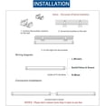 thumbnail image 5 of 8FT LED Shop Light Fixture, T8 Integrated Tube Light Fixture, 72W, 8640LM, 6000K, High Output, Brighter White, 8 foot Linkable LED Tube Light for Garage, Warehouse (4-Pack), 5 of 7