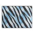 thumbnail image 4 of Ryvnso Gradient Zebra Pattern Area Rug Floor Mats Non-Slip Home Carpet 63 x 48 inch, 4 of 7