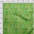 thumbnail image 3 of oneOone Polyester Spandex Green Fabric Ocean Underwater Life Diy Clothing Quilting Fabric Print Fabric By Yard 56 Inch Wide, 3 of 4