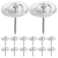 thumbnail image 2 of FRCOLOR 100 Pcs Piques Transparentes pour Tableau Blanc, Piques Transparentes pour Pouce, Tableau de Bord, 2 of 4
