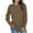 Brown, variant on Xunlbb Tops for Women Trendy Womens Sweatshirts Hoodies Fleece Long Sleeve Crewneck Oversized Pullover Sweaters Casual Crew Neck Fall Clothes S-2XL Great Gifts for Less