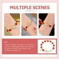 thumbnail image 3 of SHISUYAN Rabbit Charm Bracelet Alloy Round Beads Elegant Design 1Pack, 3 of 8