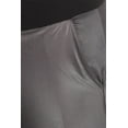 thumbnail image 4 of Women's Plus Size Comfy Casual Faux Leather Side Pockets Drawstring Solid Leggings Pants, 4 of 4