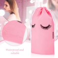 thumbnail image 4 of 100 Uds Bolsas de PestañAs para Clientes Bolsas de Regalo de PestañAs para Clientes Bolsas de Cuidado Posterior de PestañAs Extensiones de PestañAs Bolsas de Maquillaje Rosa, 4 of 5