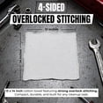 thumbnail image 4 of SupremePlus White Shop Towels 50 Pack, 13 x 14 Inches, Reusable Cotton Cleaning Rags for Commercial, Household, Garage, and Workshop Use, 4 of 8