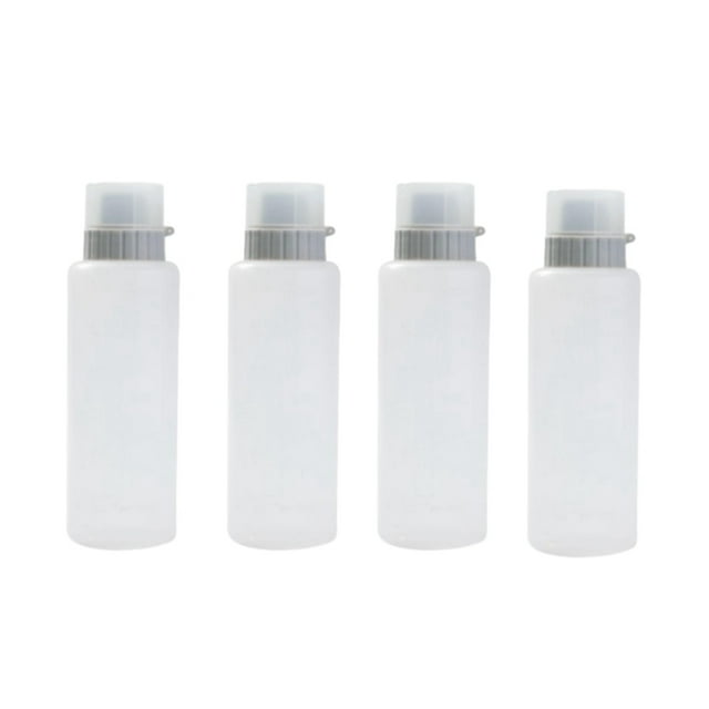Botella Exprimible con 5 Agujeros para Condimentos, para Cocina, Ketchup, Mostaza, Mayonesa, Dispensador de Miel, Recipiente para Almacenar Salsas B