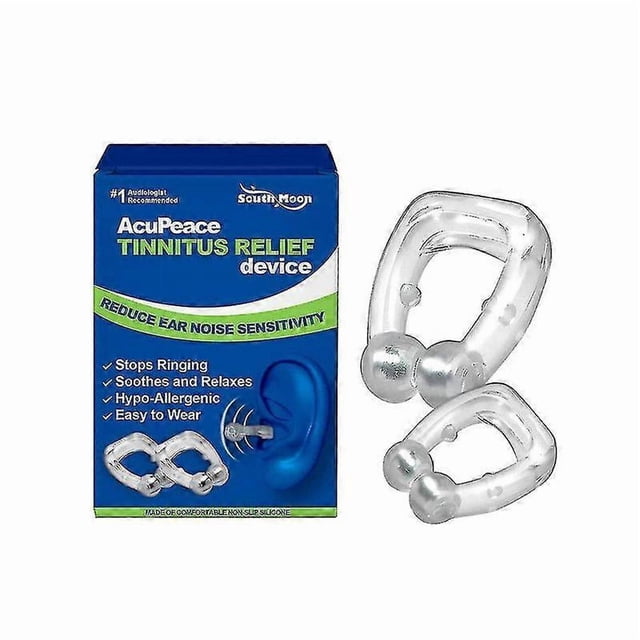 2x Tinnitus Relief Device For Ringing Ears Stop Ear Ringing For Men Women